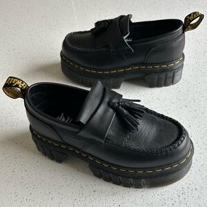 Dr. Martens AUDRICK NAPPA LUX PLATFORM LOAFERS